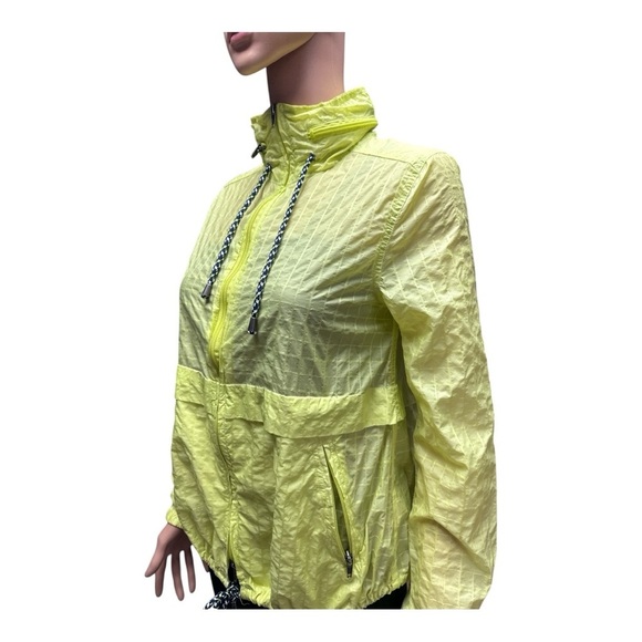 Free People - EC - Yellow Utility Jacket with High Collar / Hidden Hood - Picture 1 of 4